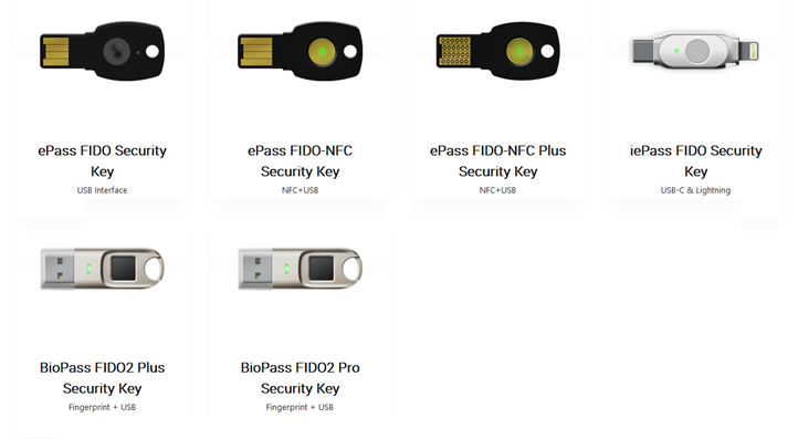 Buy FIDO Security Keys