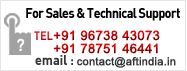 for sales and technical supports