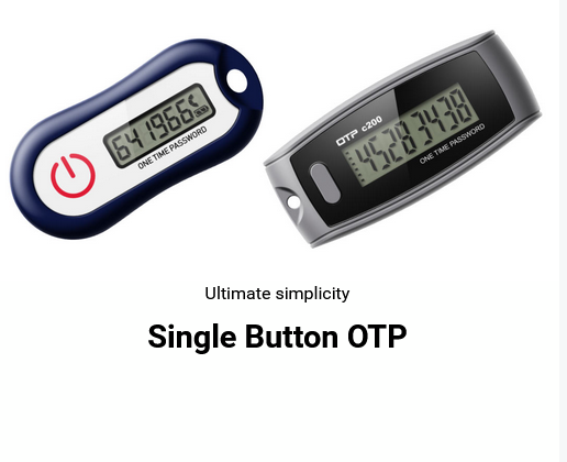 Feitian OTP c100/c200 Single Button HOTP/TOTP Hardware Token