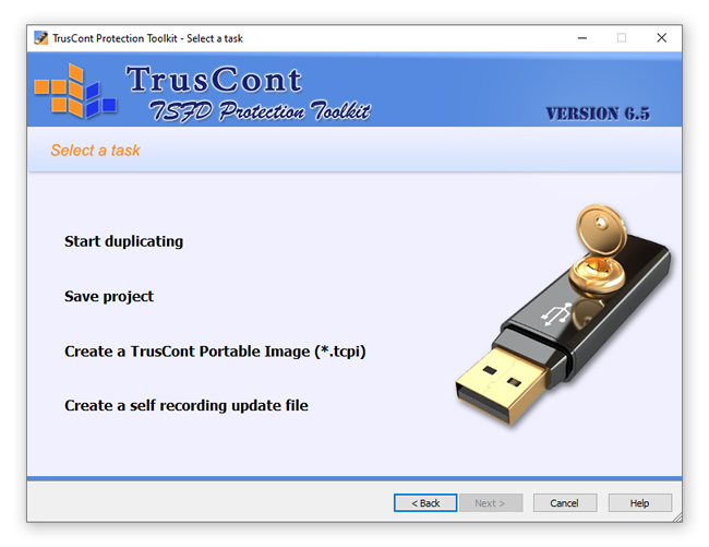 usb copy protection interface