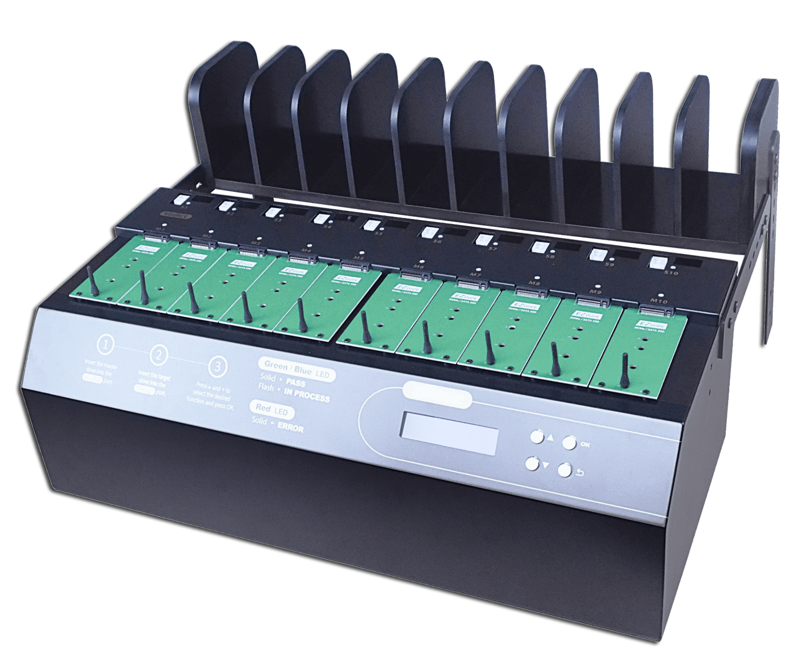 NVME M.2 PCIe SSD Duplicators