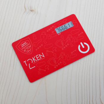Token2 OTPC-P1-i programmable card with unrestricted time sync , TOTP hardware token