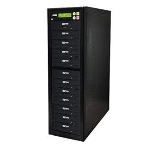 1 to 11 CD DVD Duplicator 24X Burner Standalone Tower Native SATA Controller Technology