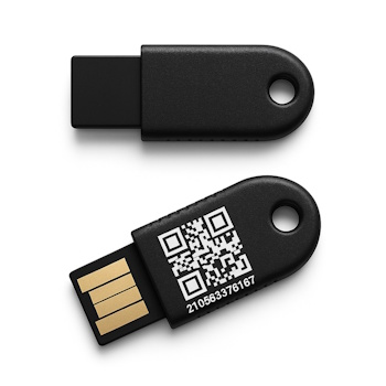 PIN+ Release3.3 USB-A Nonbranded - FIDO2, U2F, PIV and TOTP Security Key with PIN complexity feature 