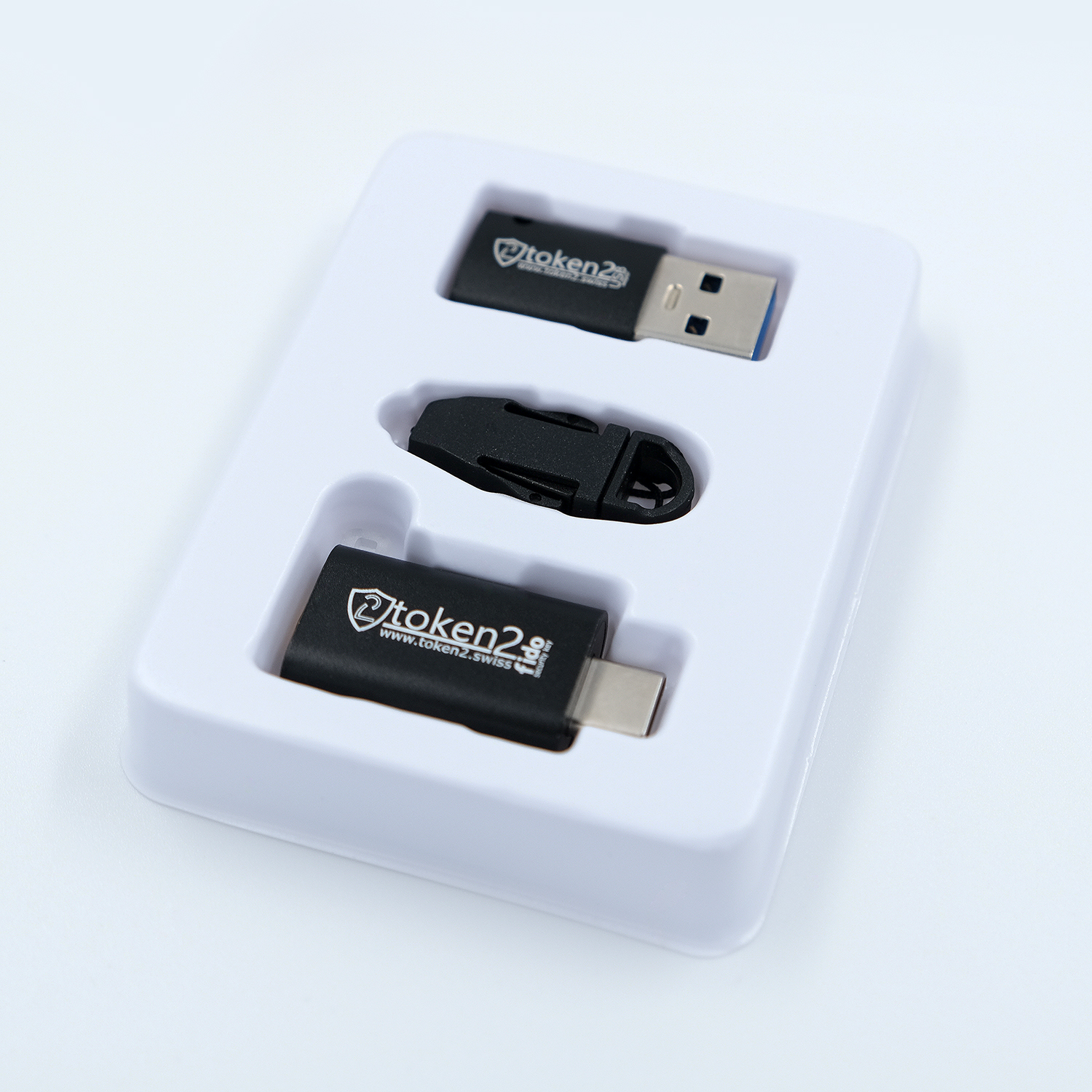 Token2 T2F2-TypeC FIDO2 and U2F Security Key