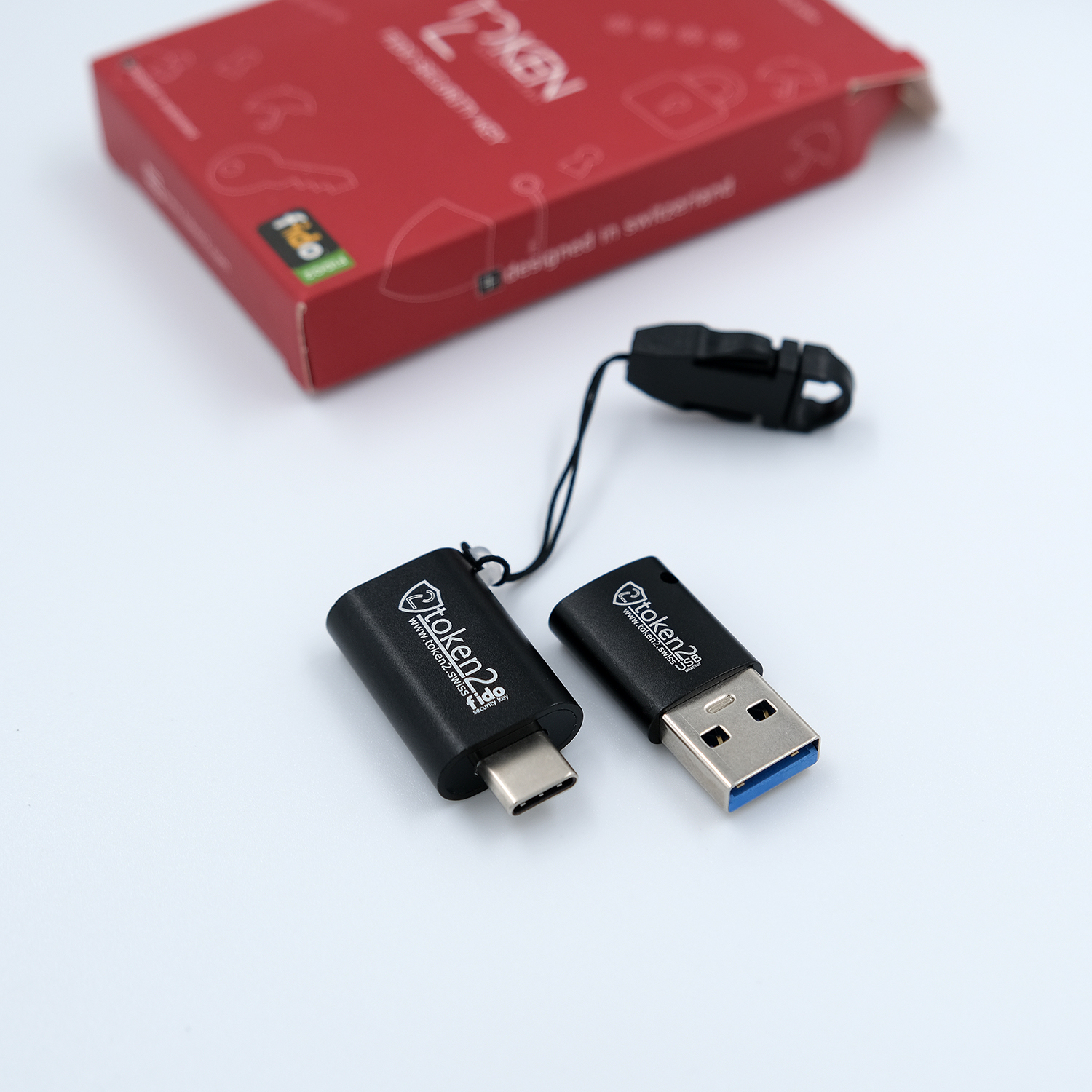 Token2 T2F2-TypeC FIDO2 and U2F Security Key