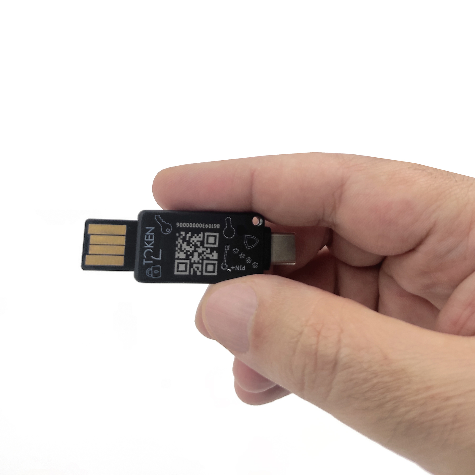 Token2 PIN+Dual Release3.3 - FIDO2.1 Key with PIV, OpenPGP and OTP and Dual USB Ports