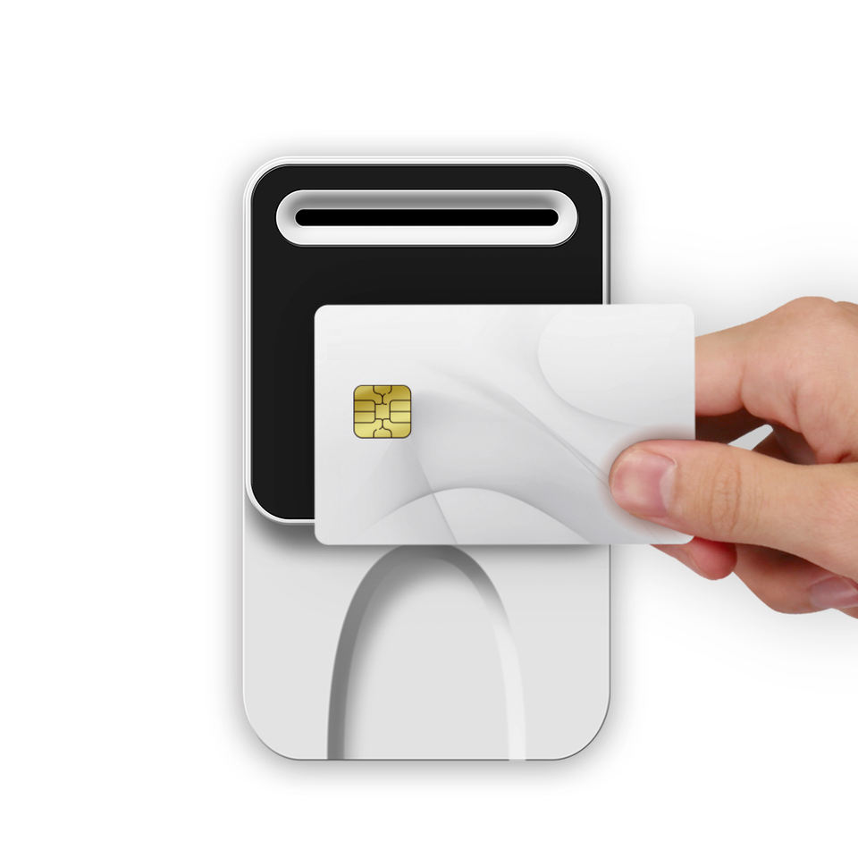 Dual Interface Smart Card Reader R502-C57 NFC Felica 13.56MHz Frequency ISO 14443 Protocol USB 2.0 CCID Multi-OS Support