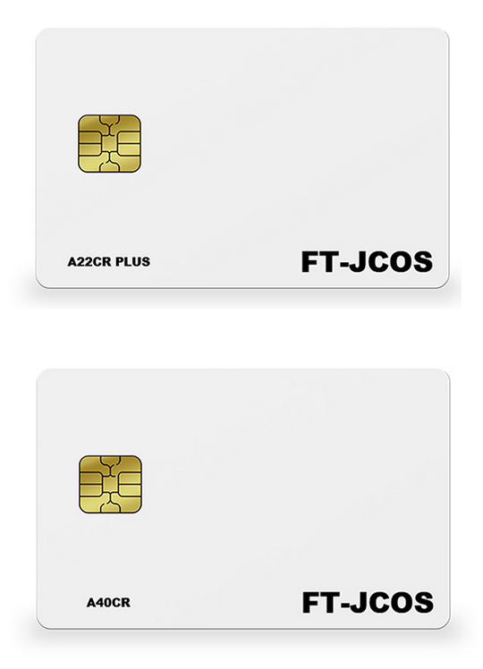 Dual Interface FT-JCOS Java Card/Smart Card with CC EAL5+