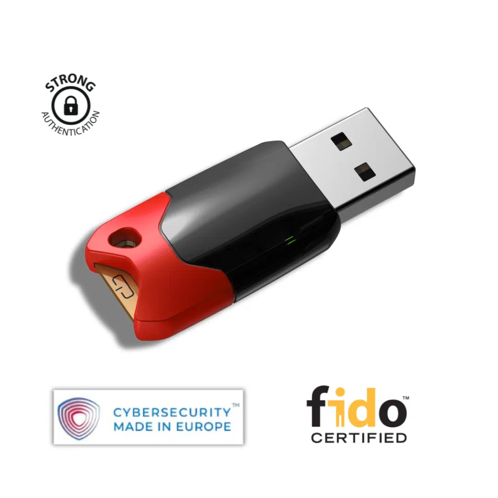Winkeo2J-A FIDO2 - USB-A security key FIDO2 (+U2F) Passwordless