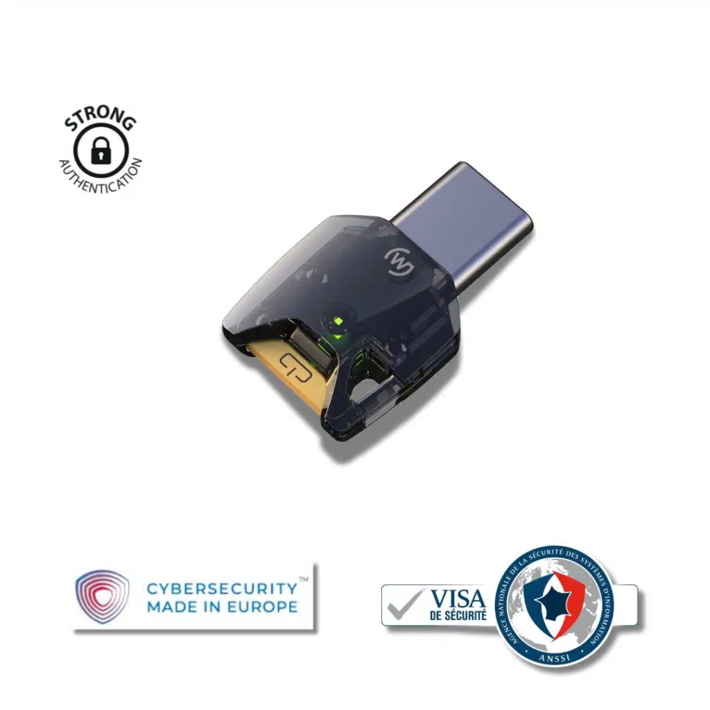 Winkeo-C FIDO2 - USB-C security key FIDO2 (+U2F) Passwordless