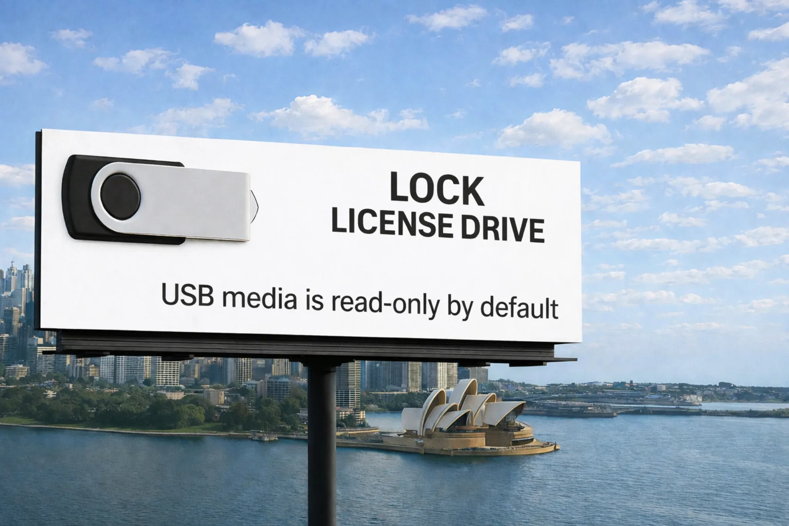 Write Protection 1 Write protection - Write protection on USB drive - Lock Data Files - Write Protected USB Flash Drive - Read Only USB Stick