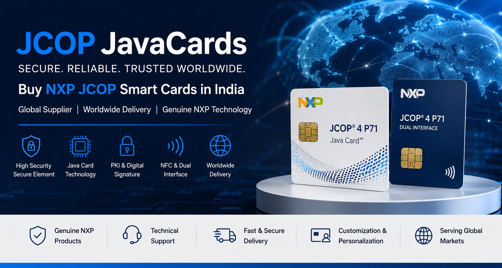 JCOP JavaCards 2 JCOP JavaCards - NXP JCOP Smart Cards, Java Card Security Cards