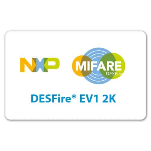 MIFARE Cards - NXP MIFARE® DESFire® EV1 2K Card