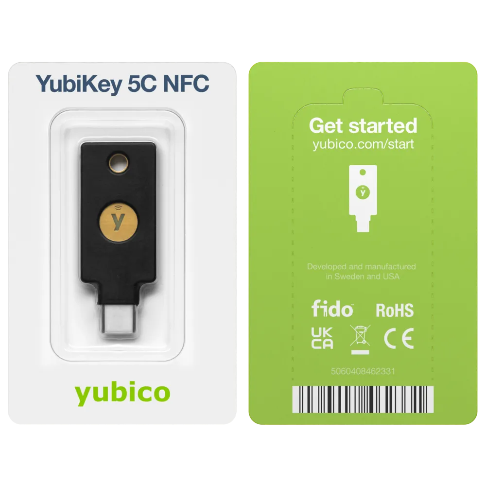 Yubikey 5C NFC USB C