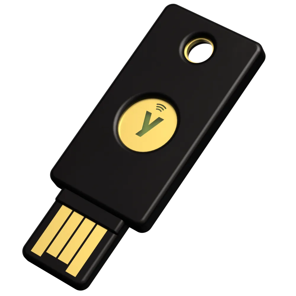 Security Key NFC Black 2 Security Key NFC by Yubico Black