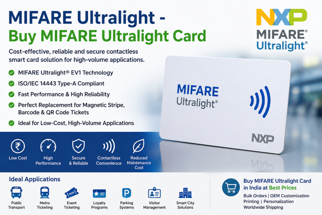 MIFARE Ultralight 2 MIFARE Ultralight – Buy MIFARE Ultralight Card for Secure Contactless Ticketing & Smart Card Applications