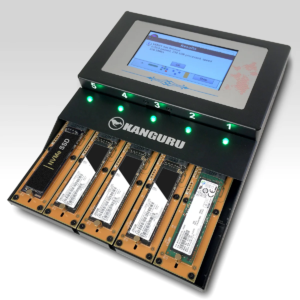 KanguruClone 4 M.2 NVMe SSD Duplicator - Buy M.2 NVMe SSD Duplicator 12GB/min Copy Speed