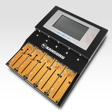 Kanguru HD Duplicator NVMe 4 (4 Target NVMe HD Duplicator - Pro Model) 2 Buy KanguruClone 4 M.2 NVMe SSD Duplicator 12GB/min Copy Speed
