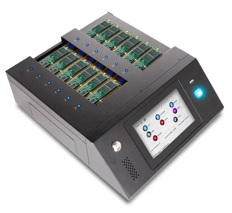 KanguruClone 11 M.2 NVMe SSD Pro Duplicator 3 KanguruClone 11 M.2 NVMe SSD Pro Duplicator - 25GB/min Copy Speed