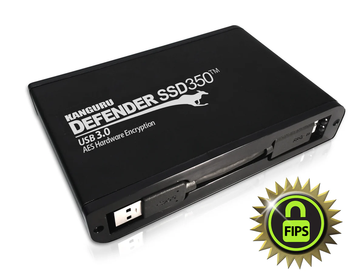 Kanguru Defender SSD350-FIPS 140-2, Secure Encrypted Solid State Drive Kanguru Defender SSD350-FIPS 140-2, Secure Encrypted Solid State Drive