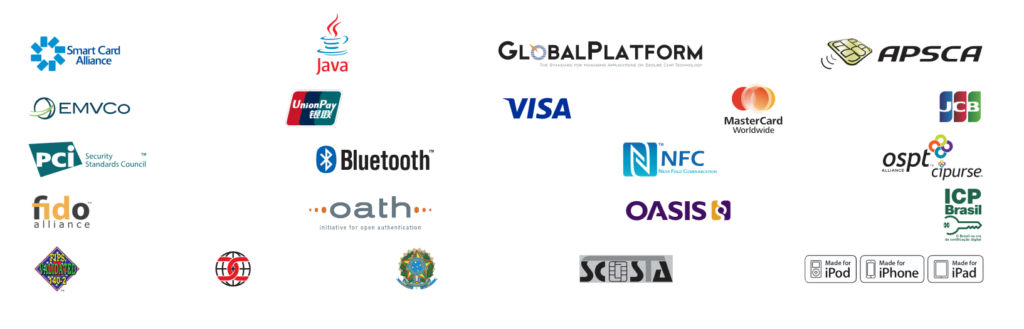 Certifications & Memberships - FT-JCOS - Java Card OS Smart Card - Java Card Operating System - Buy FT-JCOS Java Card Smart Card