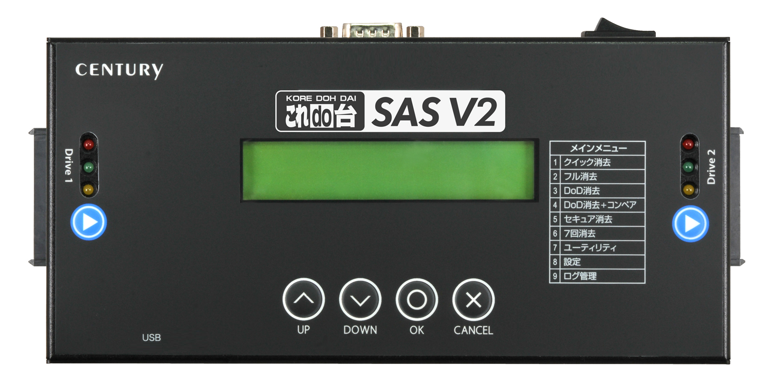 Device equipped with SAS HDD/SSD cloning/copying function
