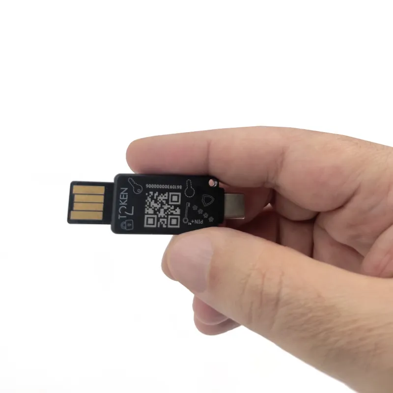 Buy PIN+ Dual Release3.3 - FIDO2.1 Key with PIV, OpenPGP and OTP and Dual USB Ports