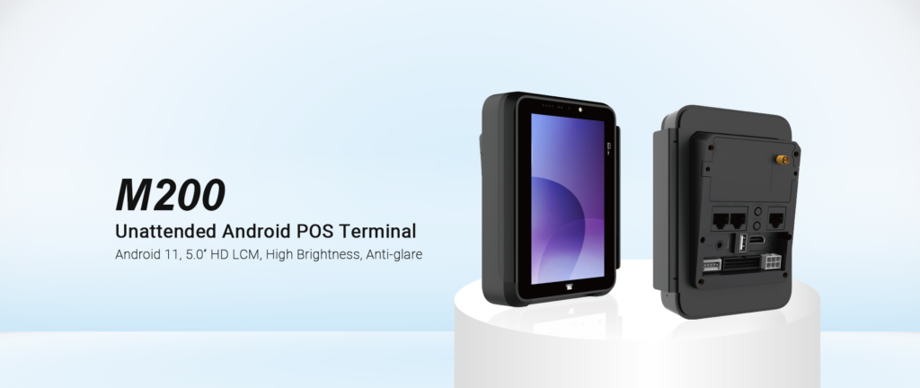 Android Smart POS 10 M200 Unattended android POS terminal