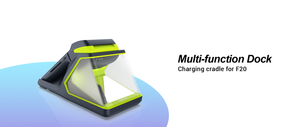 Android Smart POS 13 Multi-function Dock. Charging cradle for F20